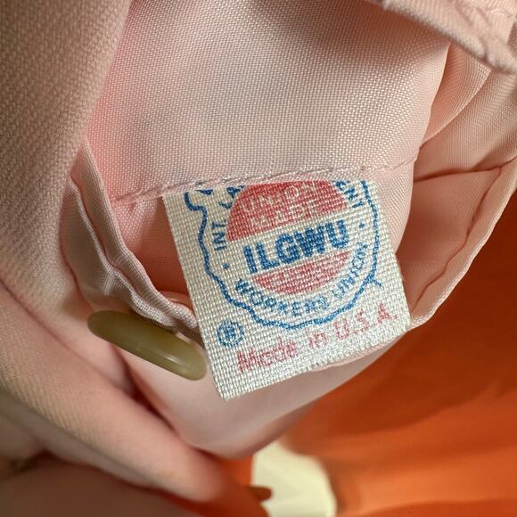 Vintage Ralph Lauren Blue Label Double Breasted Wool Blazer Jacket Pink - Picture 6 of 8